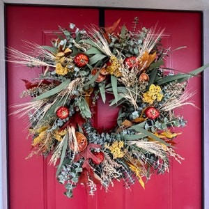 Fresh and Fragrant Wreath For Front Door