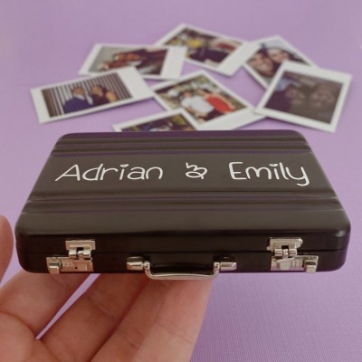Creative Romantic Polaroid Suitcase Present Valentine's Day Gift For Couple