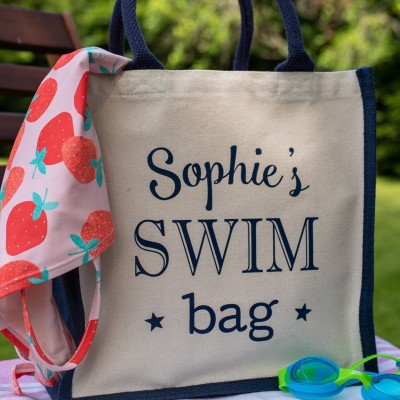 Personalized Swim Bag Mothers Day Gift