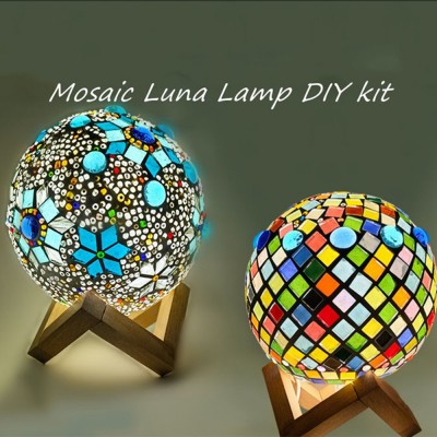 Mosaic Lamp Kit Crafts for Adult