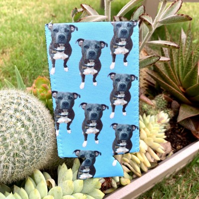 Personalized Picture Insulated Can Cooler Pet Photo Gifts