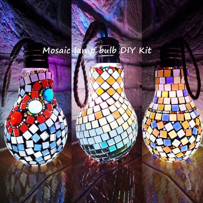 Mosaic Lamp Bulb DIY Kit Best Friend Christmas Gifts