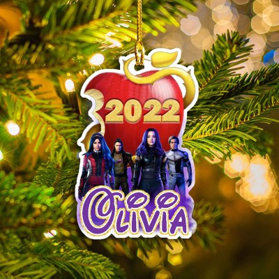 Christmas Descendants 3 Ornament Personalized 2022
