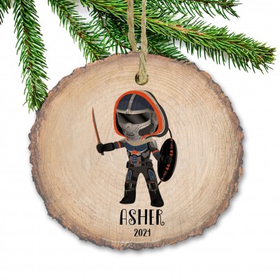 Personalized Taskmasker Christmas Superheroes Ornament Gift For Kids