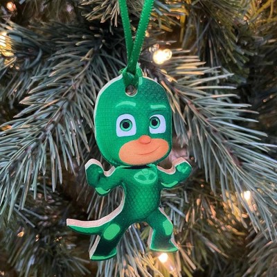 Personalized PJ Mask Gekko Christmas Ornament Gift For Kids