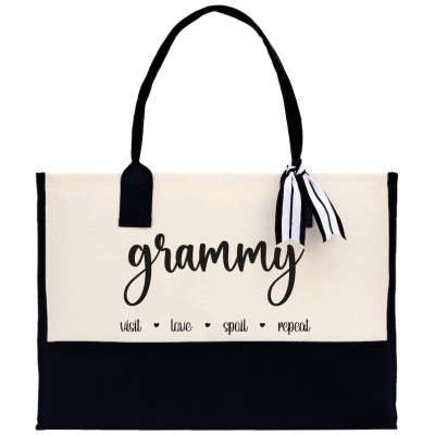 Grandma Tote Bags Mothers Day Gift for Grandma