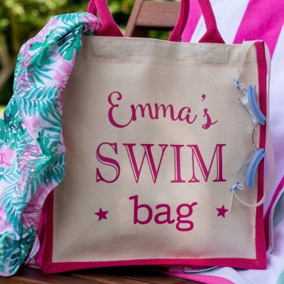 Personalized Swim Bag Mothers Day Gift