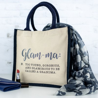 Glam-ma Canvas Shopping Bag Mothers Day Gift