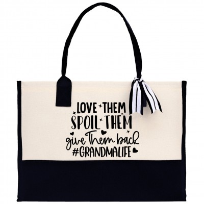 Grandma Tote Bags Mothers Day Gift for Grandma