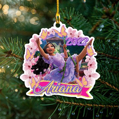 Christmas Encanto Isabella Ornament Personalized 2022