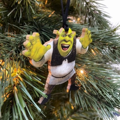 Personalized Shrek Christmas Ornament Gift For Kids