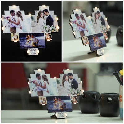 Customized Photo Collage Lamp for Christmas Gifts Valentine Day Gifts